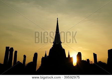 Antico tempio di Ayudhaya