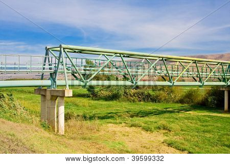 Metal Pedestrian Bridge