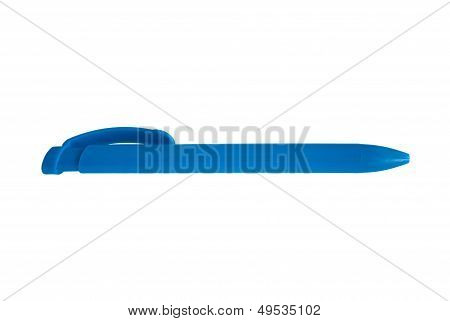 Blauen Stift