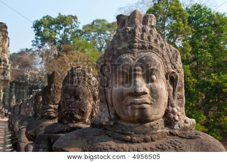 Angkor Thom South Gate arcok