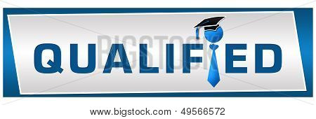 Qualified Blue Banner