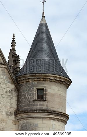 Amboise castle .Valley of the river Loire. France