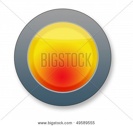 Stylish Red And Yellow Volume Button