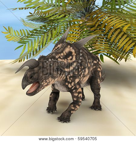 Dinosaur Einiosaurus
