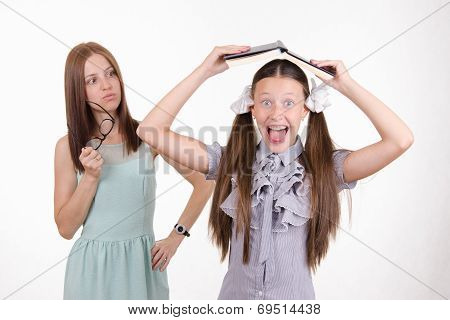 Pupil Refuses To Learn