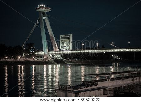 Bridge Snp At Bratislava, Slovakia