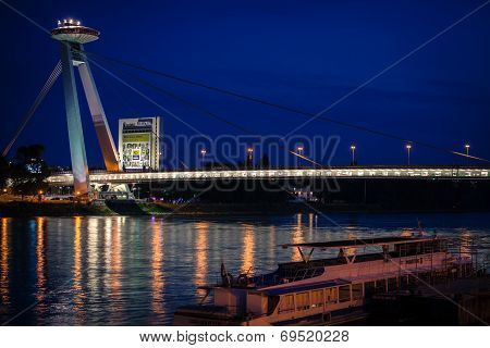 Bridge Snp At Bratislava, Slovakia