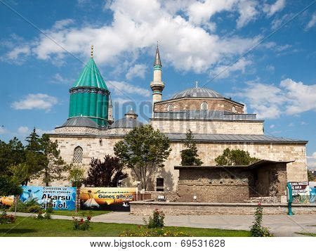 Mevlana museum mosque in Konya