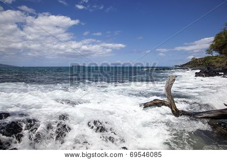Surf, Waves, Rocks