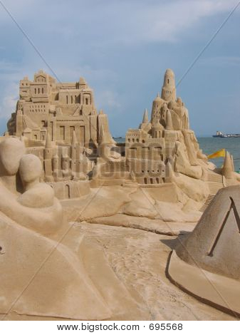 Narnia sandslott @ Singapore
