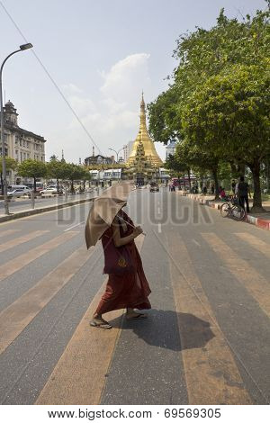 Monk Sule Pagoda