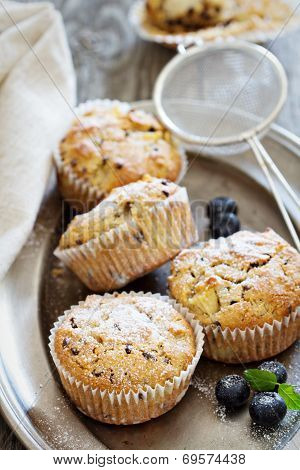 Gluten free almond and oat muffins