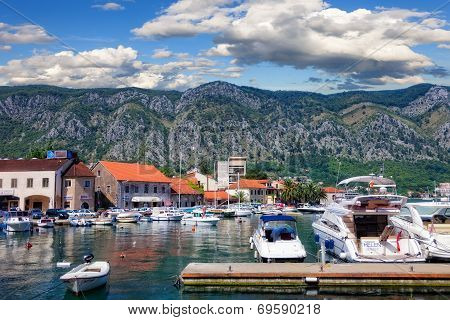 Kotor Town In Montenegro