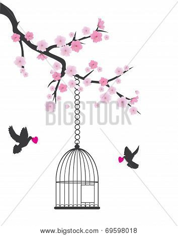 Doves And Hearts