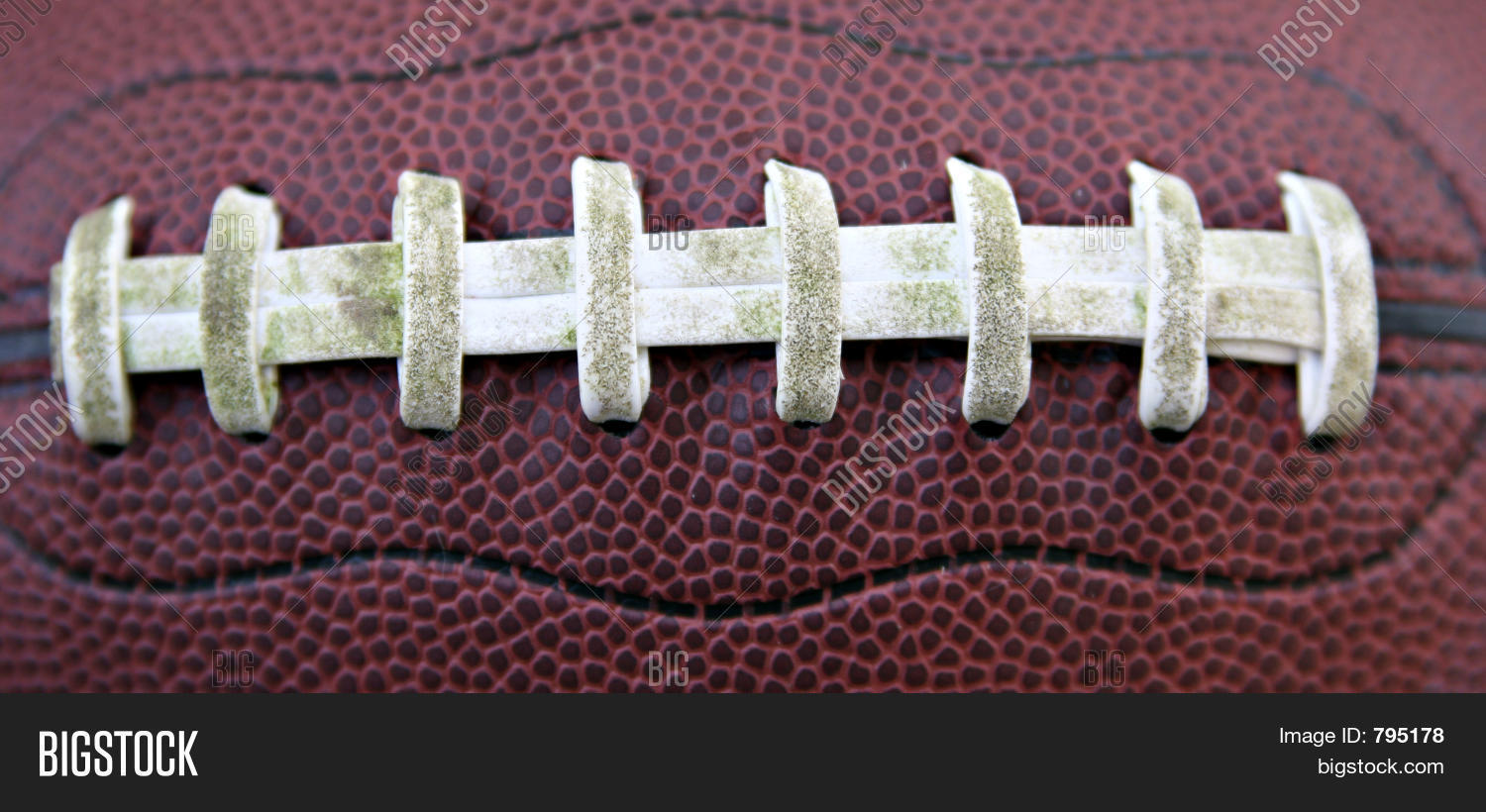 Threads On Football Image & Photo (Free Trial) Bigstock