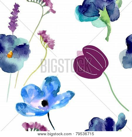 Watercolor pattern