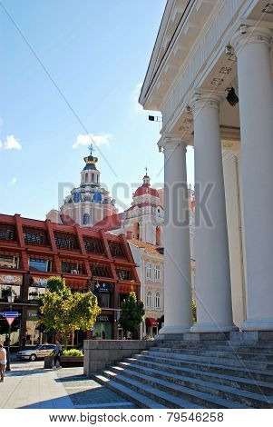 Vilnius City Town Hall Place On September 24, 2014