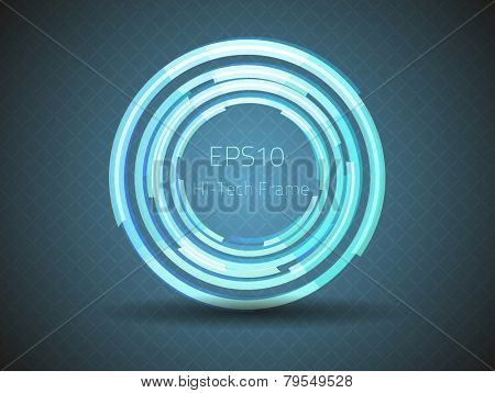 Hi-Tech frame for your design. Fully vector, enjoy!