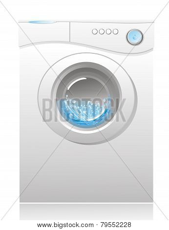 White Washing Machin