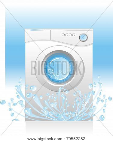 White Washing Machin