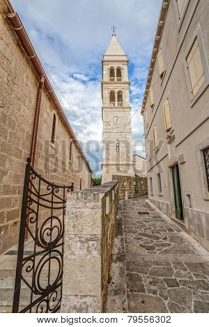 Supetar church tower