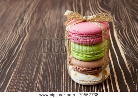 French Macaroons .dessert