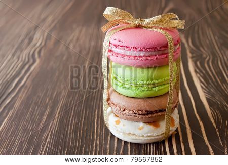 French Macaroons .dessert