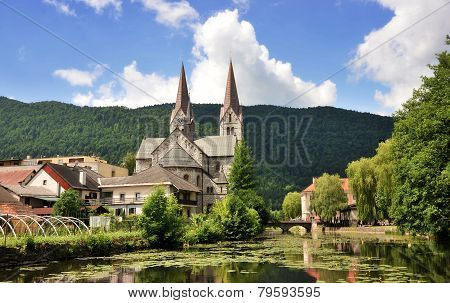 Kocevje town, Slovenia