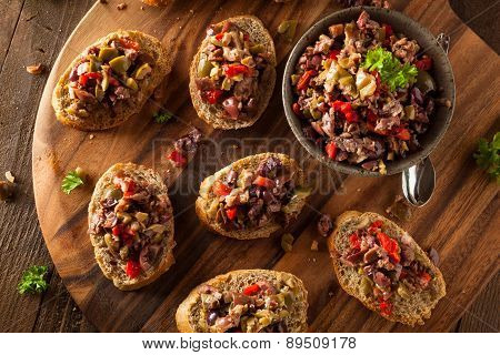 Homemade Mixed Olive Tapenade