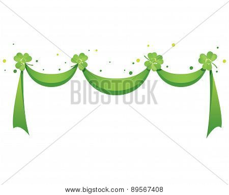 Ribbon For St. Patrick's Day