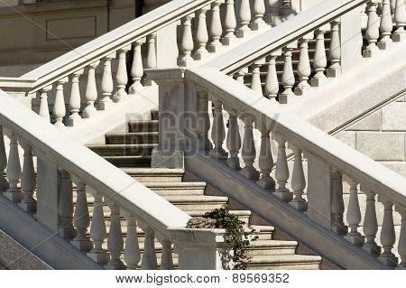 Monza, Villa Reale: Staircase
