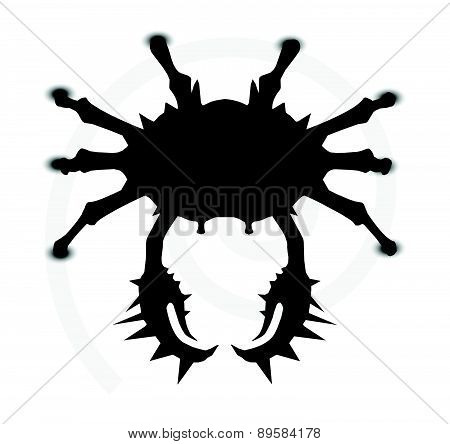 Crab Silhouette