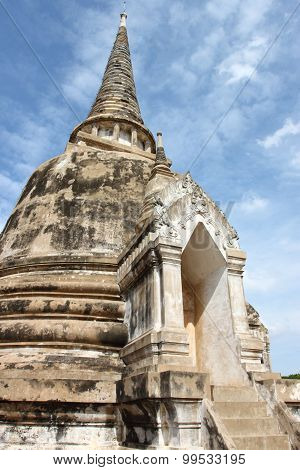 Wat Phra Si Sanphet. Ayutthaya historical park,