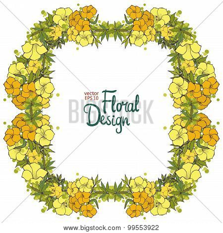Floral Frame