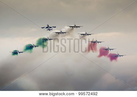 Radom, Poland - August 23: Aerobatic Group Formation 