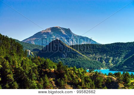 Azure Water Of Lac De La Castillon