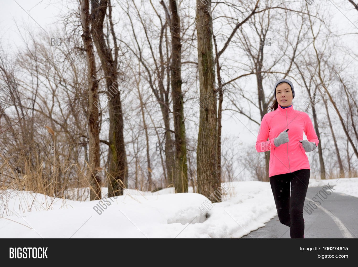 Winter Cardio Exercise Image & Photo (Free Trial) Bigstock