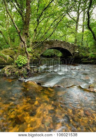 Hisley Bridge On Dartmoor