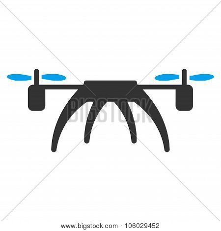 Rotorcraft Flat Icon