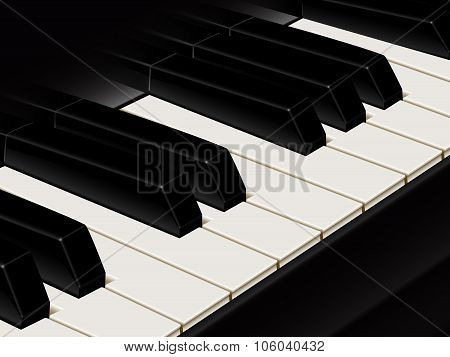 Piano keys