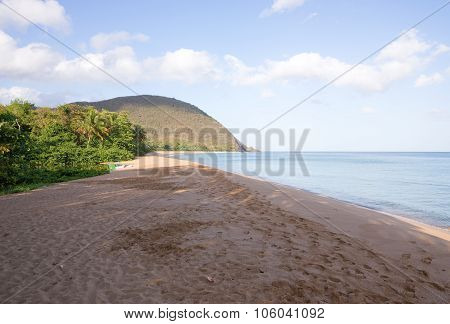 Beach of Grande Anse, Deshaies, Guadeloupe