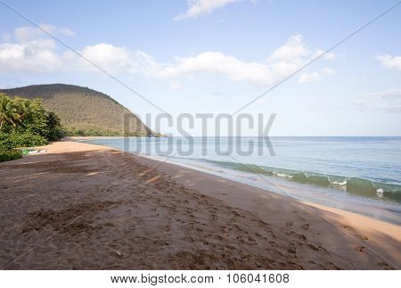 Beach of Grande Anse, Deshaies, Guadeloupe