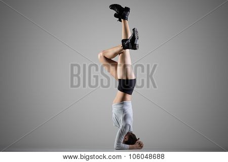 Supported Headstand Posture