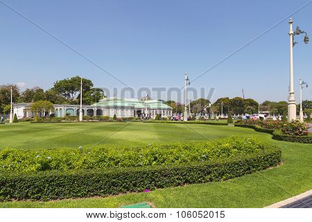BANGKOK, THAILAND - MARCH 31, 2015:Ananta Samakom Throne Hall in MARCH 31, 2015 Bangkok Thailand.
