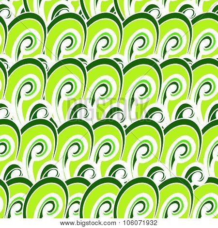 Seamless Multicolor Summer Pattern. Bright Vector Hand Drown Background. Abstract Texture