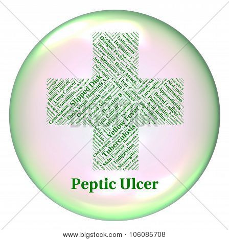 Peptic Ulcer Means Canker Sore And Pud