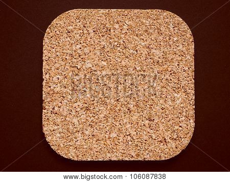 Retro Look Beermat Drink Coaster