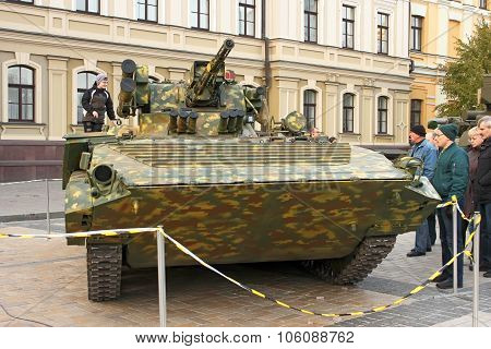 Exhibition Of Military Equipment In Kyiv