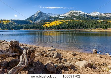 Autumn On Lost Lake In The Colorado Rocky Mountains