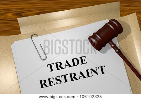 Trade Restraint Concept